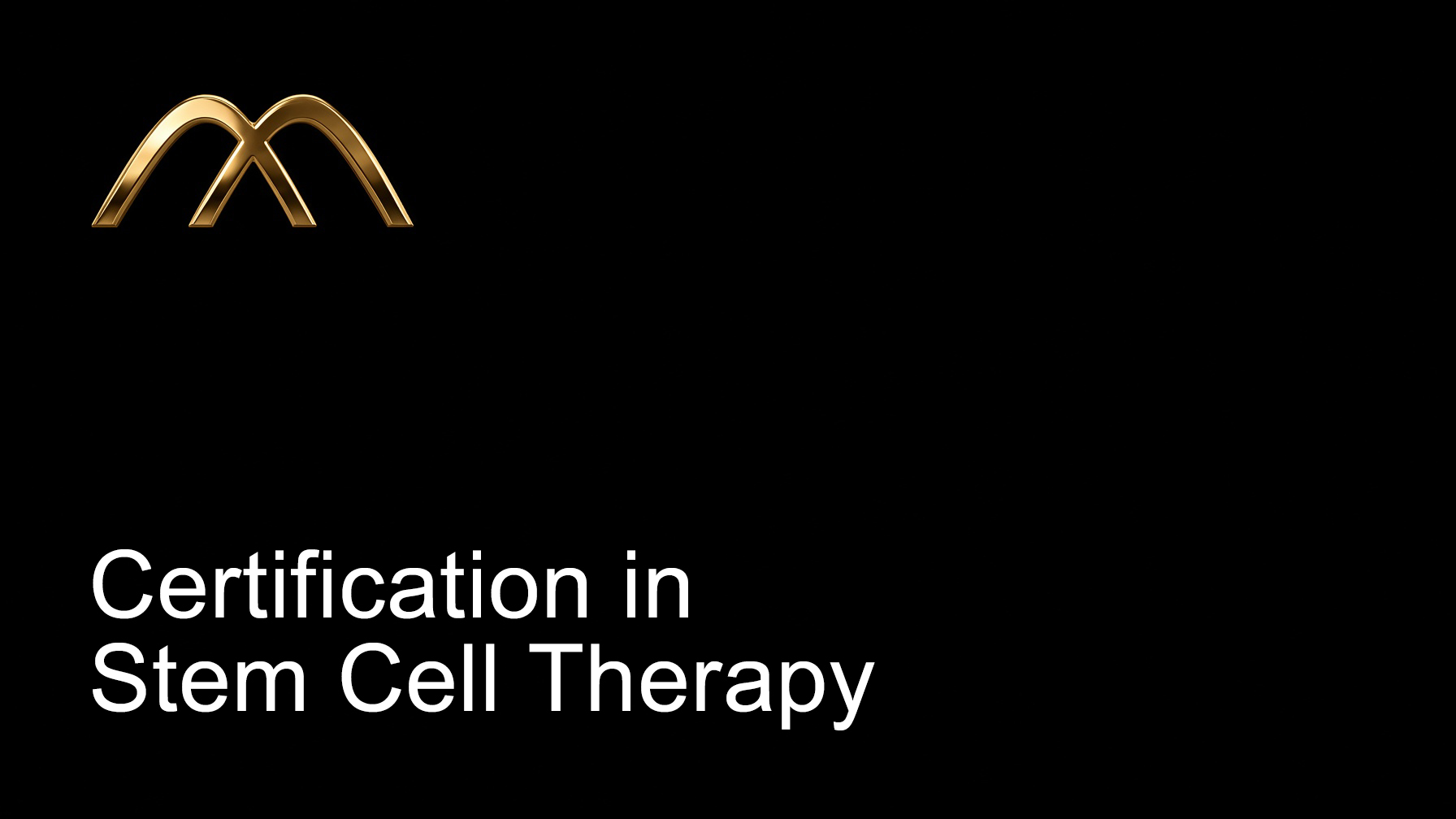 Course card for Certificate in Stem Cell Therapy